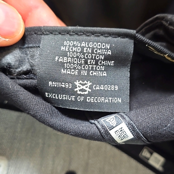 New Era 9Fifty Black snapback Raise cap Men's OSFA - Picture 12 of 16